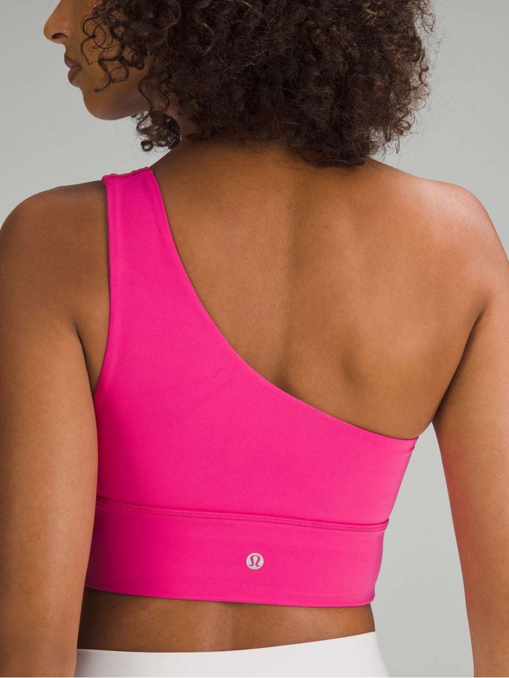 Lululemon Align Asymmetrical Crop Top‎ Sports Bra one Shoulder Size 4